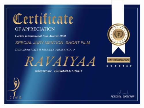 Special Jury MentionRAVALIYAA